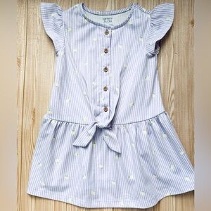 Carter's sz 3T Pastel Lavender Cotton Dress